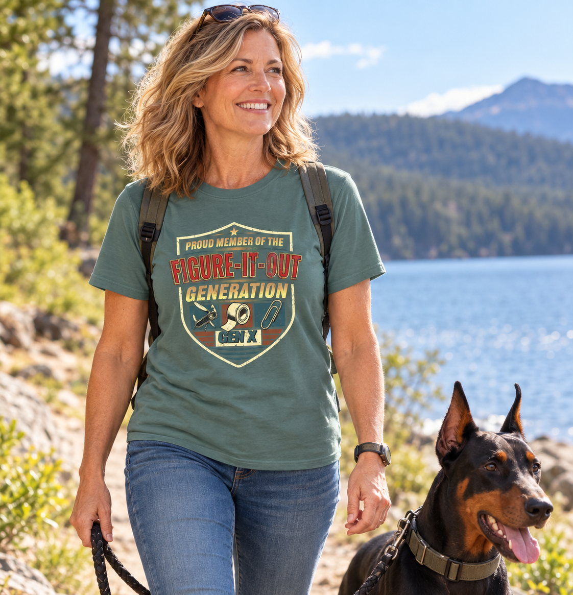 Proud Member of the Figure-It-Out Generation — Gen X Unisex Crew Neck Tee