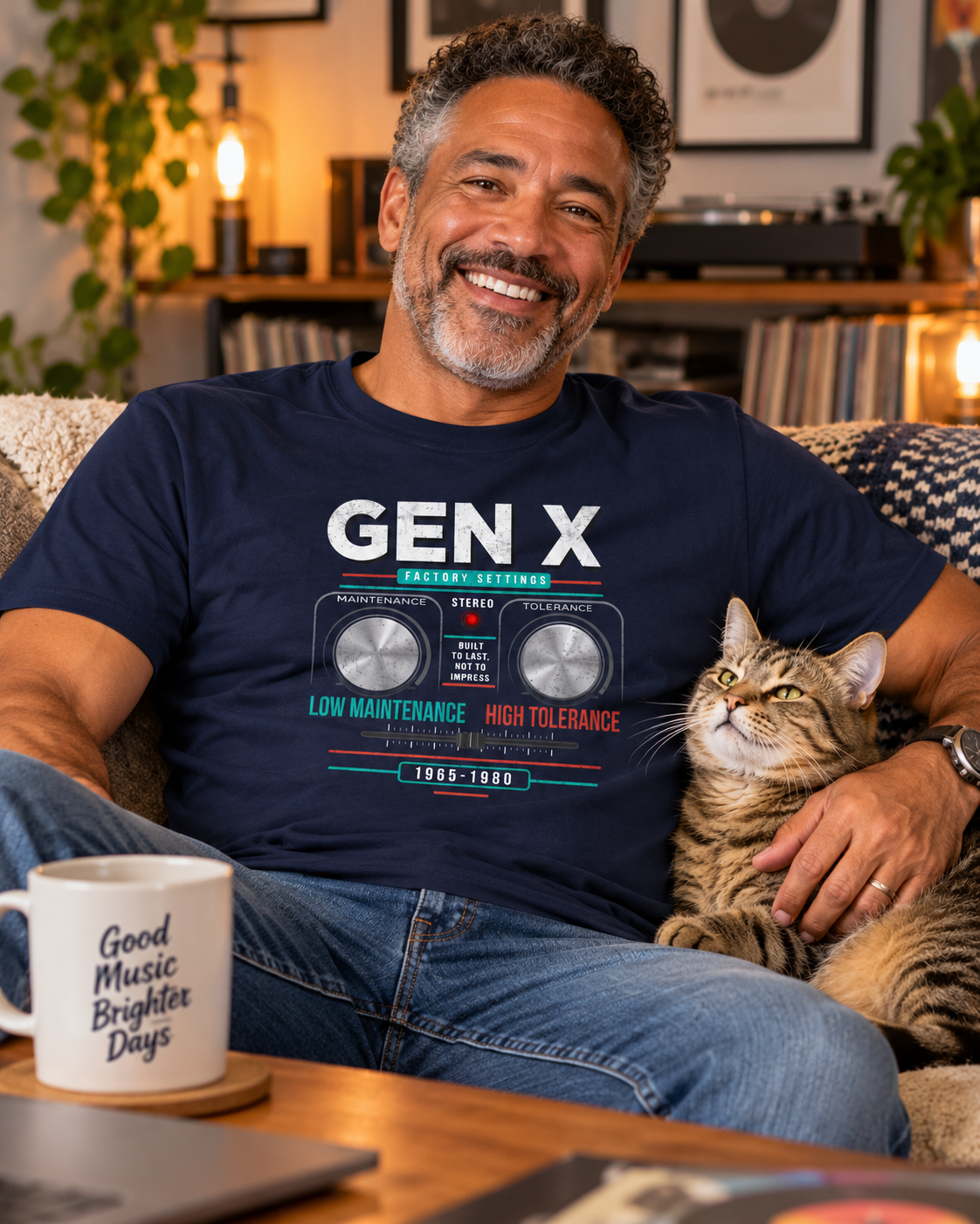 Gen X: Low Maintenance, High Tolerance Unisex Crew Neck Tee